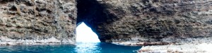 Inside a Sea Cave on the Na Pali Coast