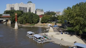 'The Forks' where the rivers and people come together.